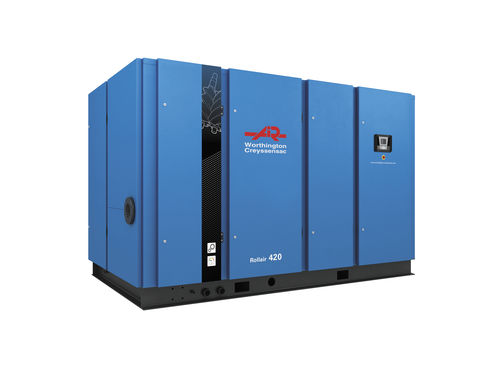 Compresor de aire médico - ROLLAIR 270E-420 - Worthington Creyssensac - de tornillo / estacionario / lubricado