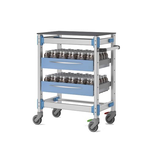Carro médico - JDERS253C - Jingdong Technology - de hospital / de medicamentos / para transporte