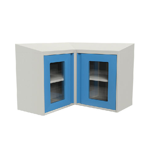 Armario de hospital - JDGDG111-J - Jingdong Technology - con puerta / de pared / azul