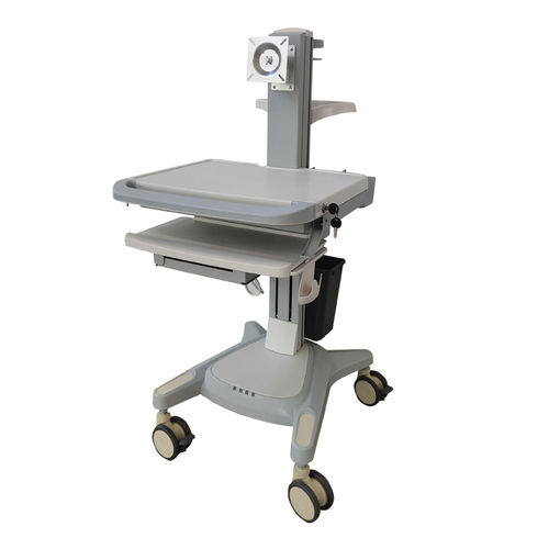 Carro informático médico - JDECF312A - Jingdong Technology - para ordenador portátil / móvil / de altura variable