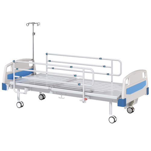 Cama de hospital - JDC-DY111 - Jingdong Technology - manual / de altura fija / con ruedas