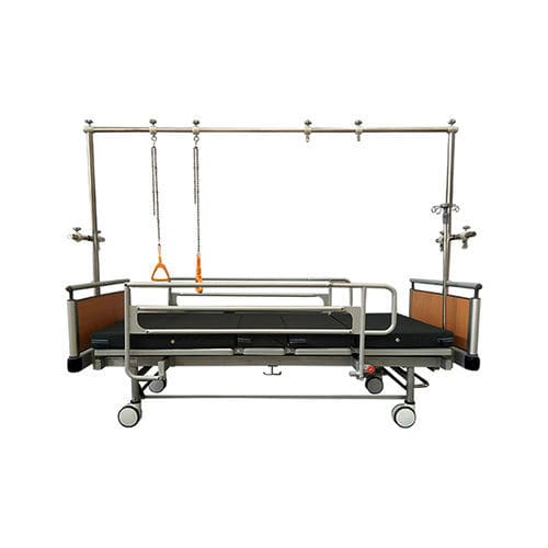 Cama de hospital - JDC-SY141A3G1 - Jingdong Technology - manual / de altura fija / con ruedas