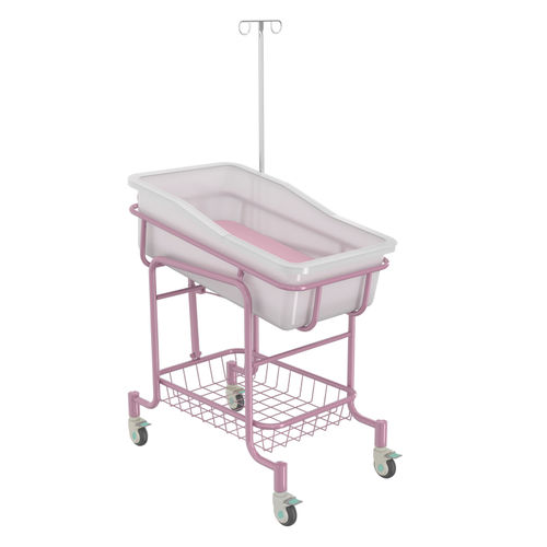 Cuna hospitalaria pediátrica - JDCYR112A - Jingdong Technology - con ruedas / reclinable / con espacio de almacenamiento