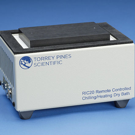 Baño seco calefactor - EchoTherm™ RIC20 - Torrey Pines Scientific - de refrigeración / compacto