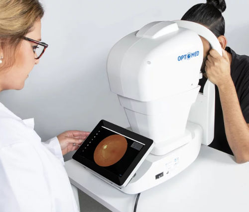 Retinógrafo no midriático - Polaris - Optomed - imagenología de retina