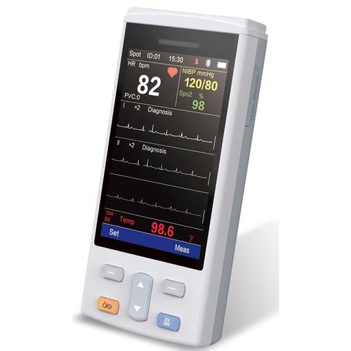 Monitor de paciente de mano - PC200 - Wuhan UN-Medical Technology - PNI / SpO2 / para cuidados intensivos