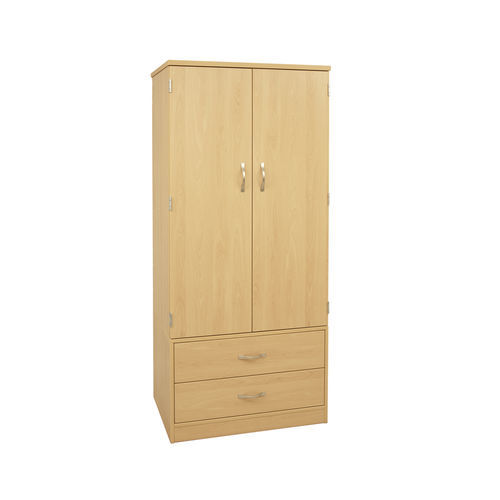 Armario para ordenar - WSU - Tough Furniture - de hospital / 2 cajones / con 2 puertas
