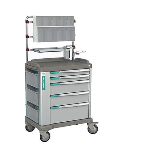 Carro médico - PERSOCAR - SYSTMZ - de anestesia / de medicamentos / para apósitos