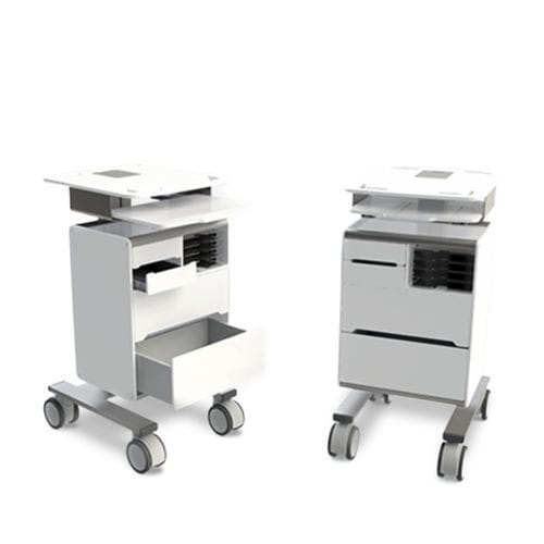 Carro para dispositivos médicos - KZ-02 - SYSTMZ - para transporte / de almacenamiento / de plástico