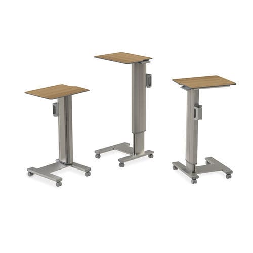 Mesa de cabecera con ruedas - CT-17 - SYSTMZ - con bandeja de cama integrada