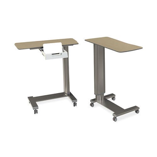 Mesa de cabecera con ruedas - CT-16 - SYSTMZ - con bandeja de cama integrada / con cajones