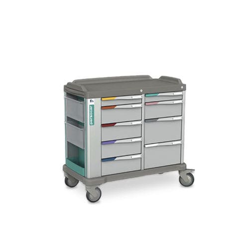 Carro médico - P8SL00 - SYSTMZ - de uso general / de almacenamiento / de plástico