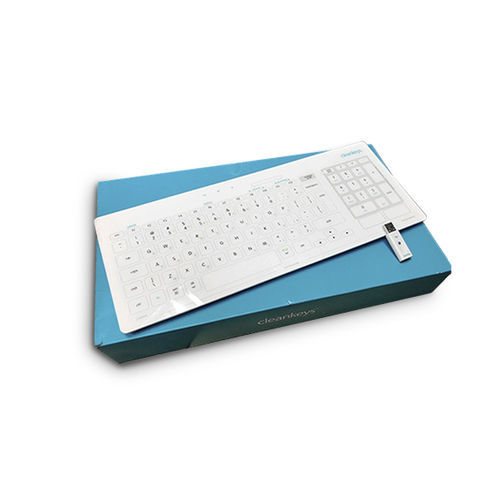 Teclado con teclas digitales - Cleankeys - SYSTMZ - de silicona / inalámbrico / USB