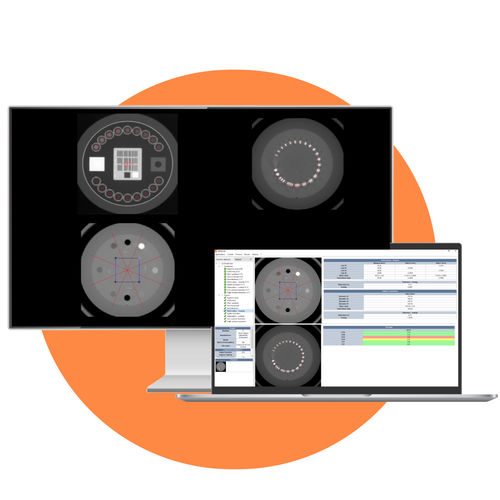 Software para la imagen integrada - RT Kv  - AQUILAB - para radioterapia / de control de calidad / 3D