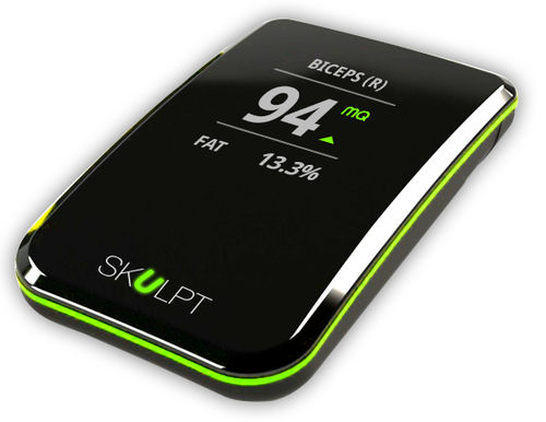 Analizador de la composición corporal por bioimpedancia - Aim™ - Skulpt - para la medición de la masa adiposa / portátil / inalámbrico