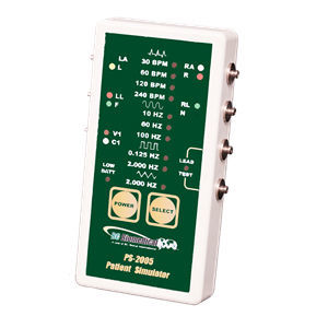 Simulador de paciente ECG - PS-2005 - BC Group - para atención general / pantalla / portátil