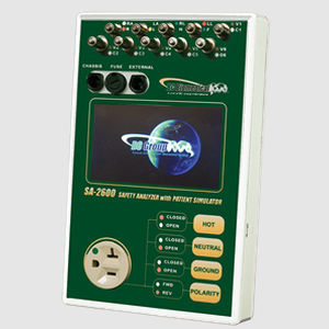 Analizador de seguridad eléctrica - SA-2600 - BC Group - de integridad / para dispositivos médicos / portátil