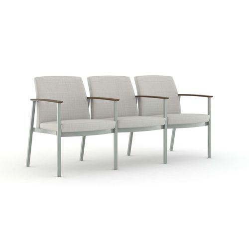Asiento con estructura modular con reposabrazos - Serony - Carolina - 3 plazas