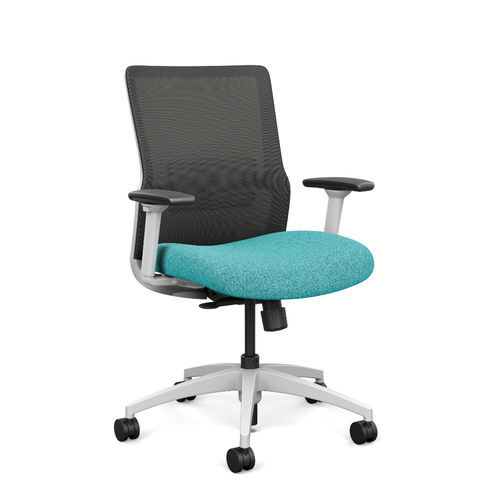 Silla de oficina con reposabrazos - Novo - IDEON - con ruedas / de altura variable