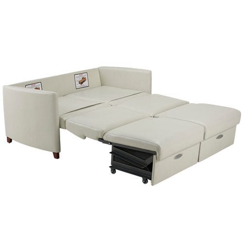 Sillón para habitación de pacientes - Affina®  - KI - convertible / cama