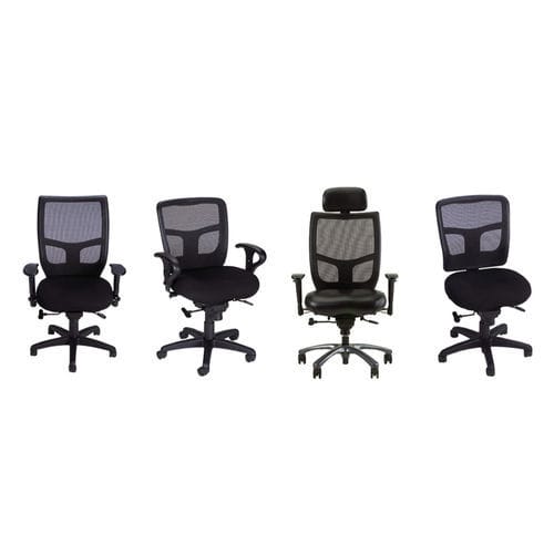 Silla de oficina con reposabrazos - Impress® Ultra - KI - con ruedas / con respaldo alto / de altura variable