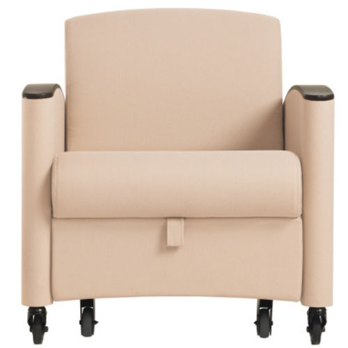 Sillón para habitación de pacientes - capital  - WIELAND - convertible / con ruedas / cama