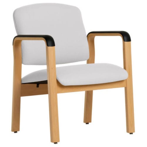 Silla para sala de espera - laurelwood  - WIELAND - bariátrica / con reposabrazos / ergonómica