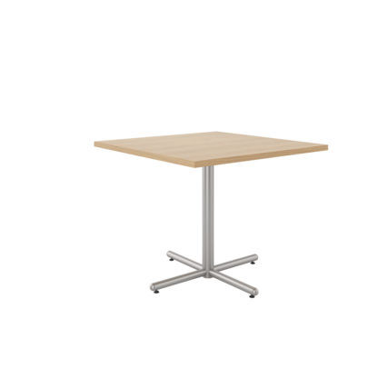 Mesa de comedor - tubular  - WIELAND - rectangular / cuadrada