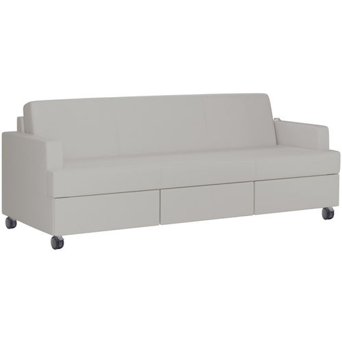 Sofá cama para habitación de pacientes - 622 series - WIELAND - 3 plazas