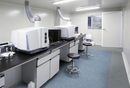 Pavimento de caucho - ESD - Flexco - antiestático / antibacterias