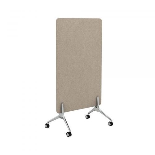 Biombo médico móvil - Flirt® - Arcadia - 1 panel / de aluminio