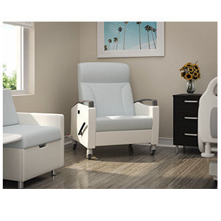 Sillón de descanso reclinable - Jordan - Krug - manual / bariátrico / con ruedas