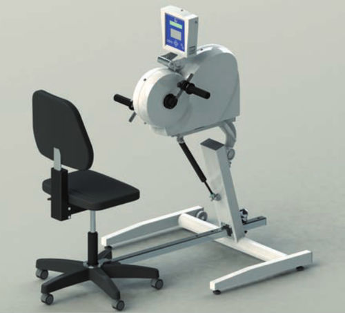 Pedaleador de ejercicio para brazos - Physio 700 - Tech med Tm - con asiento