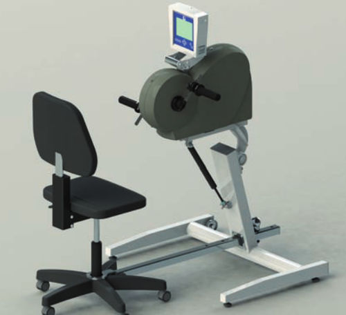 Pedaleador de ejercicio para brazos - Cardio 700 - Tech med Tm - con asiento