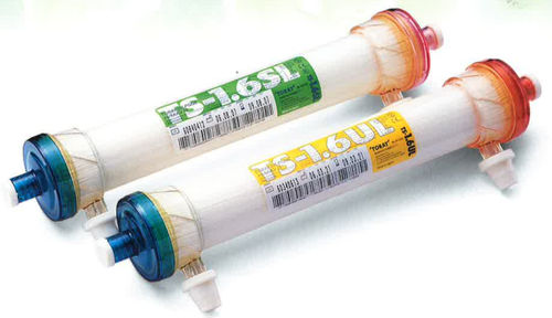 Hemofiltro de membrana - TS series - Toray - de hemodiálisis / de polisulfona / de polipropileno