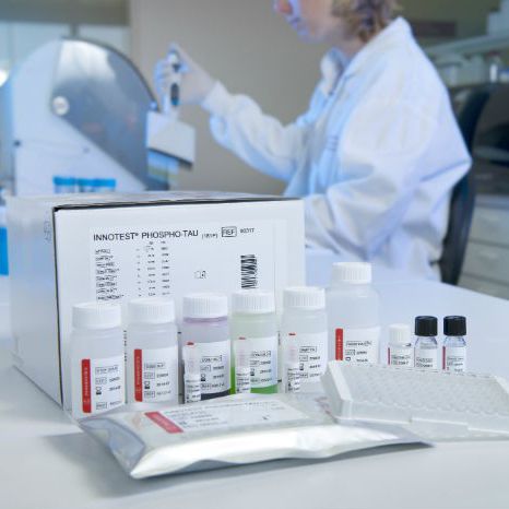 Kit de prueba de enfermedades neurodegenerativas - INNOTEST® - Fujirebio - de la proteína tau fosforilada / de líquido cefalorraquídeo / para inmunoanálisis enzimático