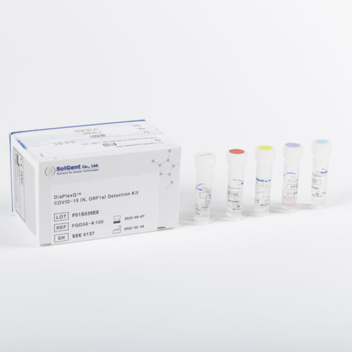 Kit de prueba para COVID-19 - DiaPlexQ™  - Fujirebio - de gripe / SARS-COV-2 / de influenza A