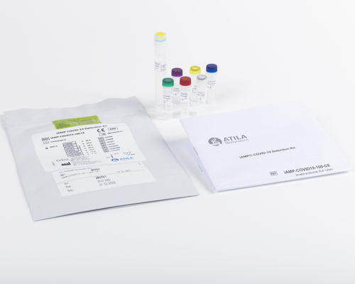Kit de prueba para COVID-19 - iAMP® - Fujirebio - SARS-COV-2 / nasofaríngeo / para PCR