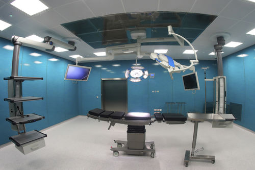 Bloque operatorio para centro sanitario - Infimed - modular / de acero inoxidable