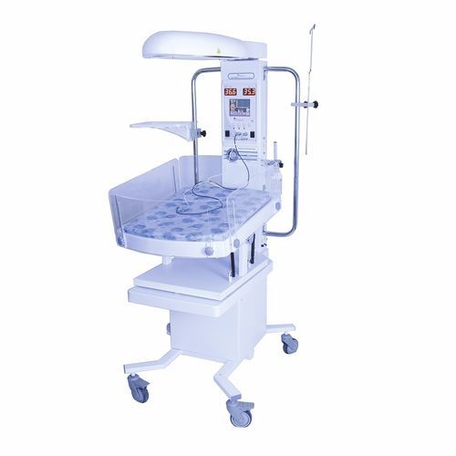 Mesa de reanimación neonatal con lámpara de fototerapia - IW6000 - AVI Healthcare - con ruedas / con altura regulable