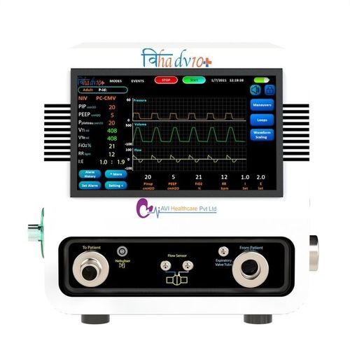 Ventilador para cuidados intensivos - VIHA dv10+ - AVI Healthcare - electrónico / neonatal / pediátrico