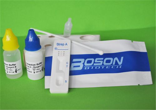 Prueba rápida de estreptococo A - 1O08C5 - Boson Biotech Co., Ltd. - para enfermermedades infecciosas / para antígenos / para bacterias