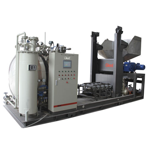 Sistema de tratamiento de desechos médicos - 700-2000 L | MWS series - Gient - totalmente automático / con trituradora / con esterilizador