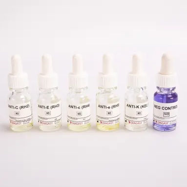 Kit de reactivos de fenotipado sanguíneo - PHENOKIT - Diagast - en solución / para antígenos