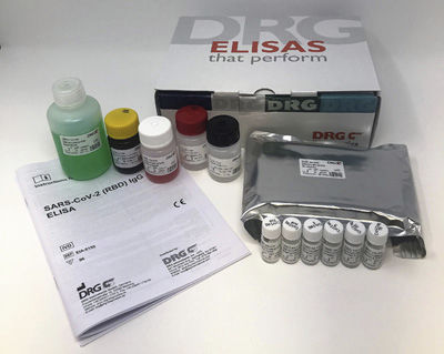 Kit de prueba para enfermermedades infecciosas - EIA6150 - DRG Instruments GmbH - de IgG / SARS-COV-2 / de suero