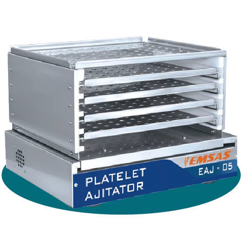 Agitador de mesa - EAJ 05 - EMSAS - integrado / de plaquetas / de refrigeración
