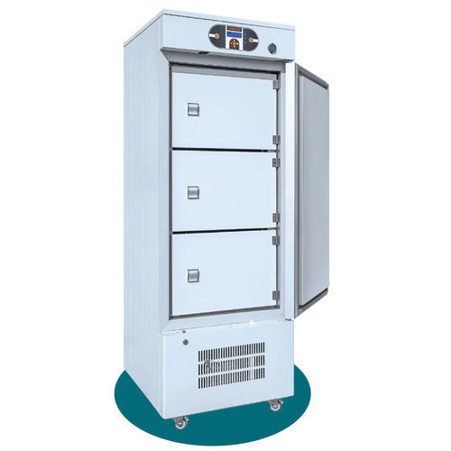 Congelador para plasma sanguíneo - EF 300 - EMSAS - de laboratorio / con ruedas / con 1 puerta