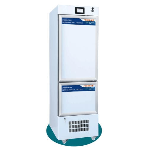 Refrigerador de farmacia - EKT-D 500 - EMSAS - de tipo armario / con ruedas / con 1 puerta