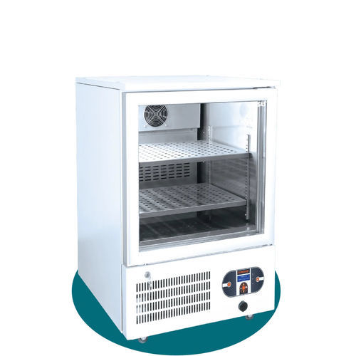 Incubadora de laboratorio con ruedas - ESI 100 - EMSAS - de acero inoxidable / con 1 puerta / de refrigeración