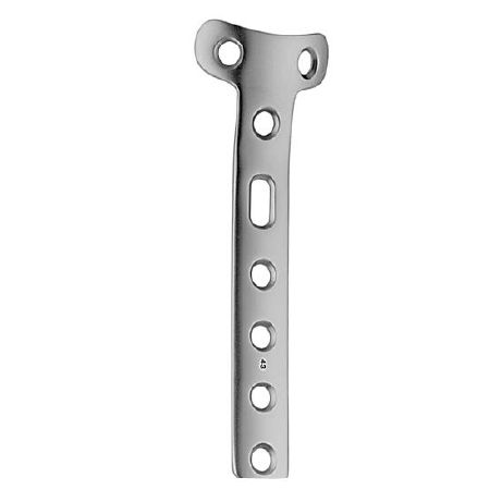 Placa de compresión para tibia - 3-70 series - Erbrich Instrumente - para húmero / porción proximal / porción medial